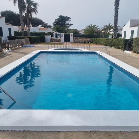 Fantastico Apartamento Con Jardin Privado Y Piscina Para 4 Personas En Cap D'artrutx En Ciutadella De Menorca * Cala en Bosch